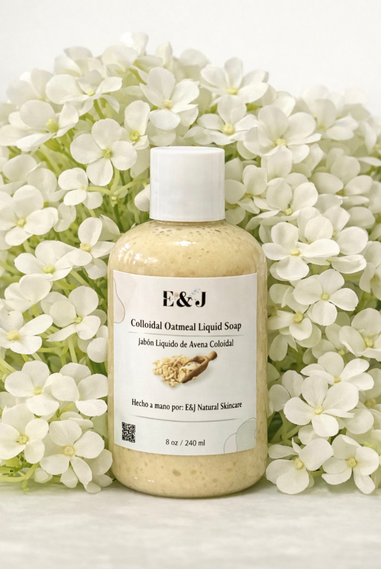 Jabón liquido de avena colloidal